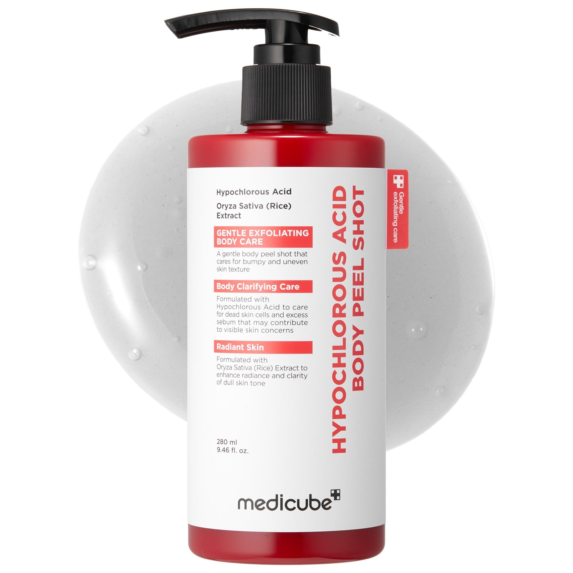 Hypochlorous Acid Rice Body Peel Shot - Beauty Routine Ready