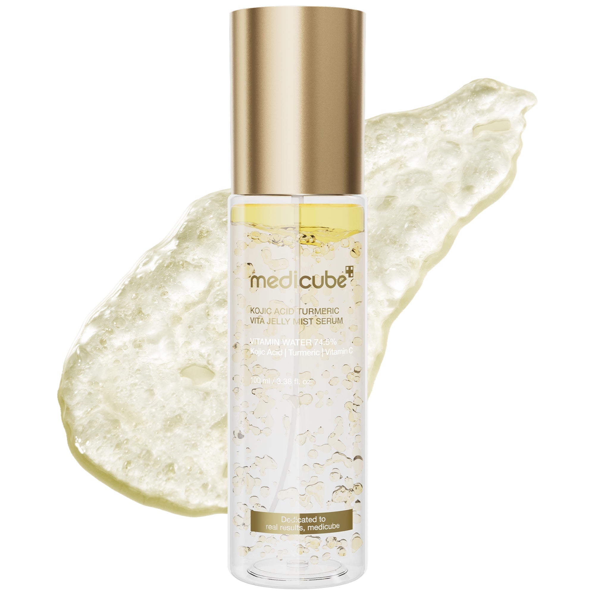 Kojic Acid Turmeric Vitamin Gold Jelly Mist Serum - Fresh Routine Essential