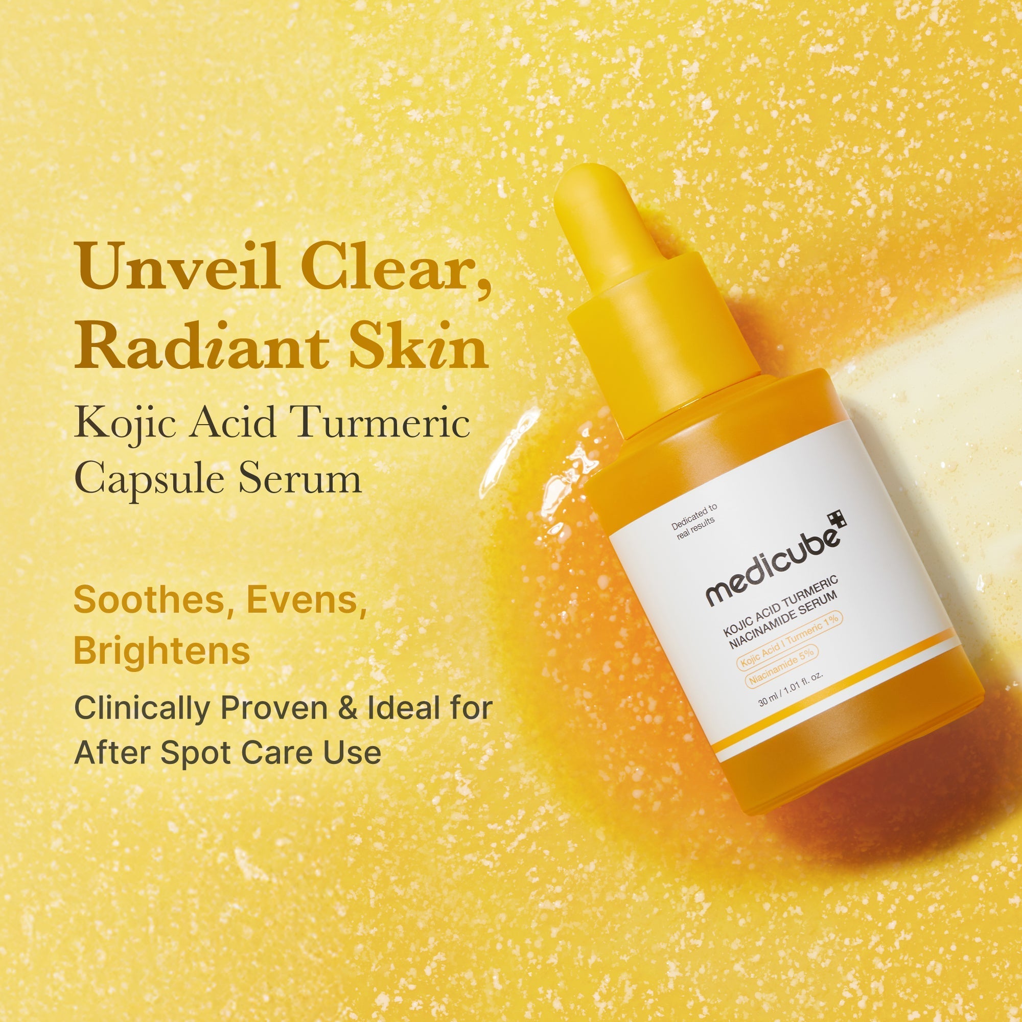 Kojic Acid Turmeric Capsule Serum - Ready for Your Routine