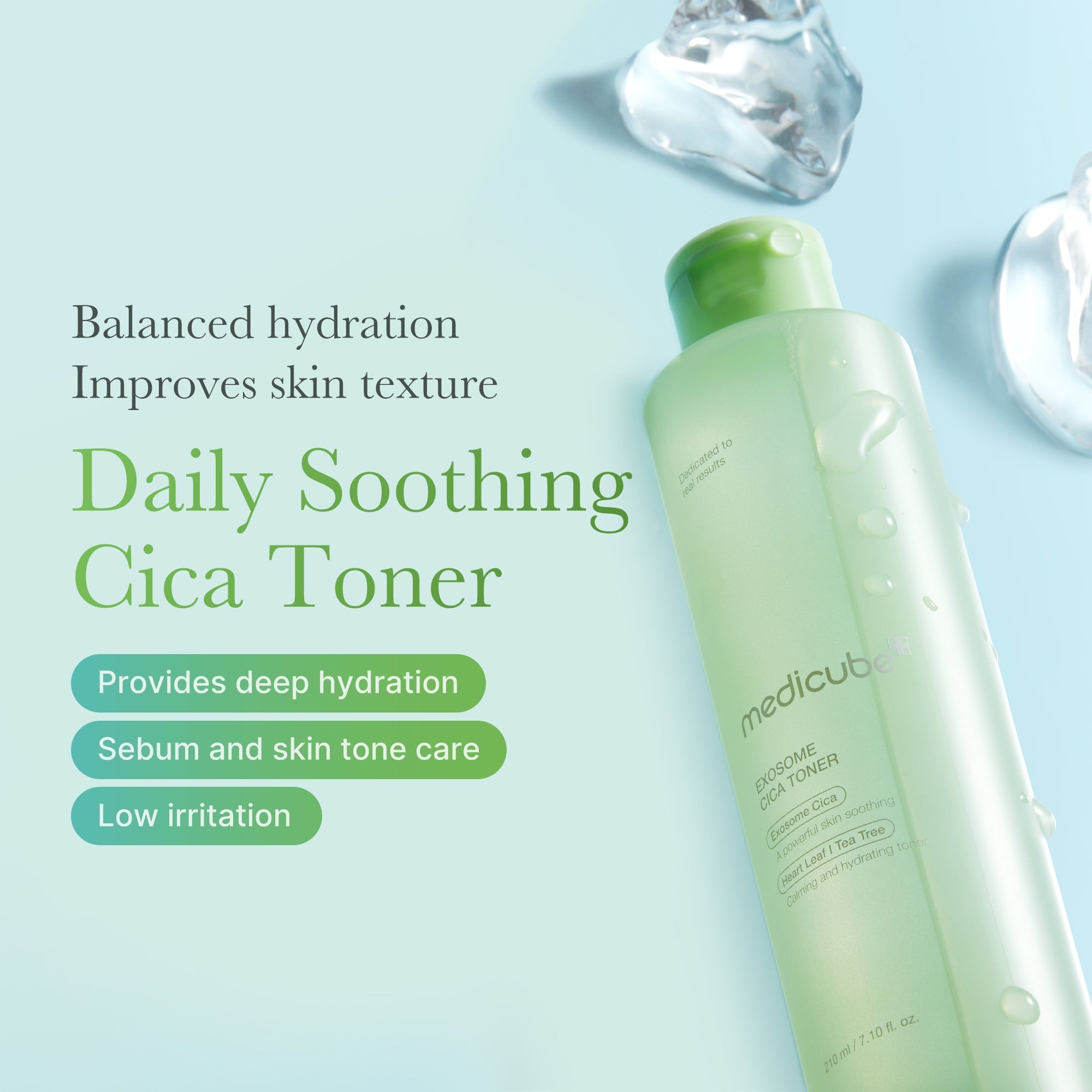 Exosome Cica Calming Toner - Daily Skin Essentials