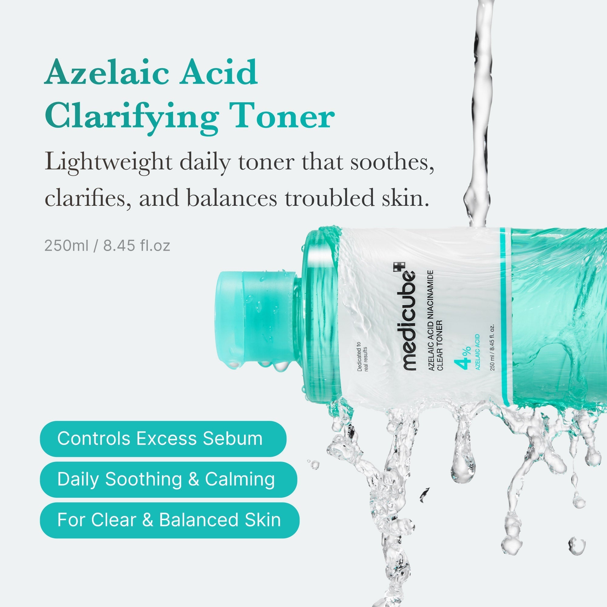 Azelaic Acid Niacinamide Clarifying Toner - Fresh Skin Favorites