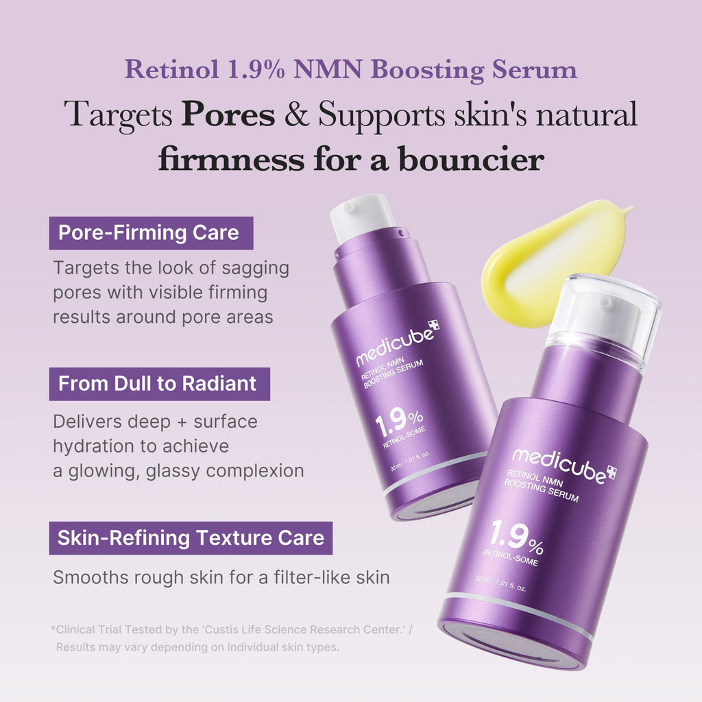 Retinol NMN Boosting Serum - Fresh Face Routine