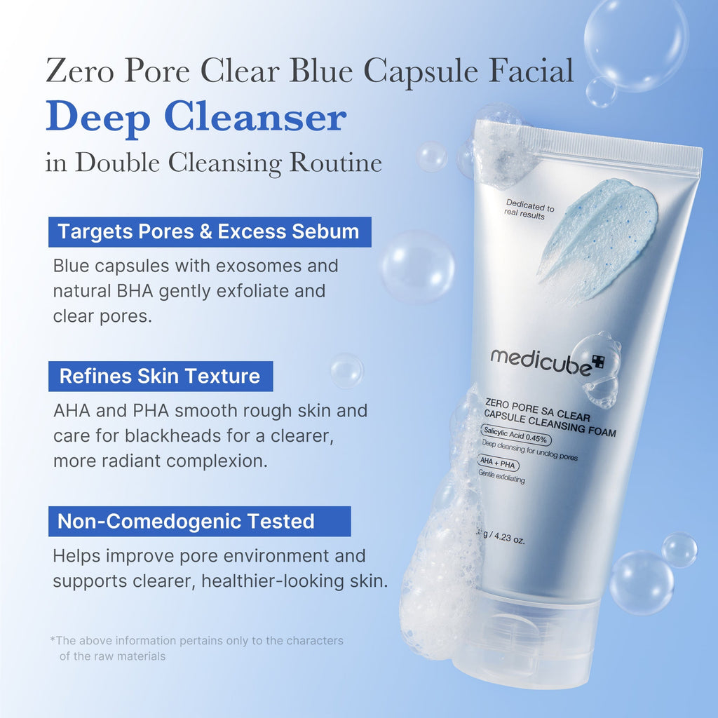 Zero Pore Capsule Cleansing Foam - Ready for Daily Glow