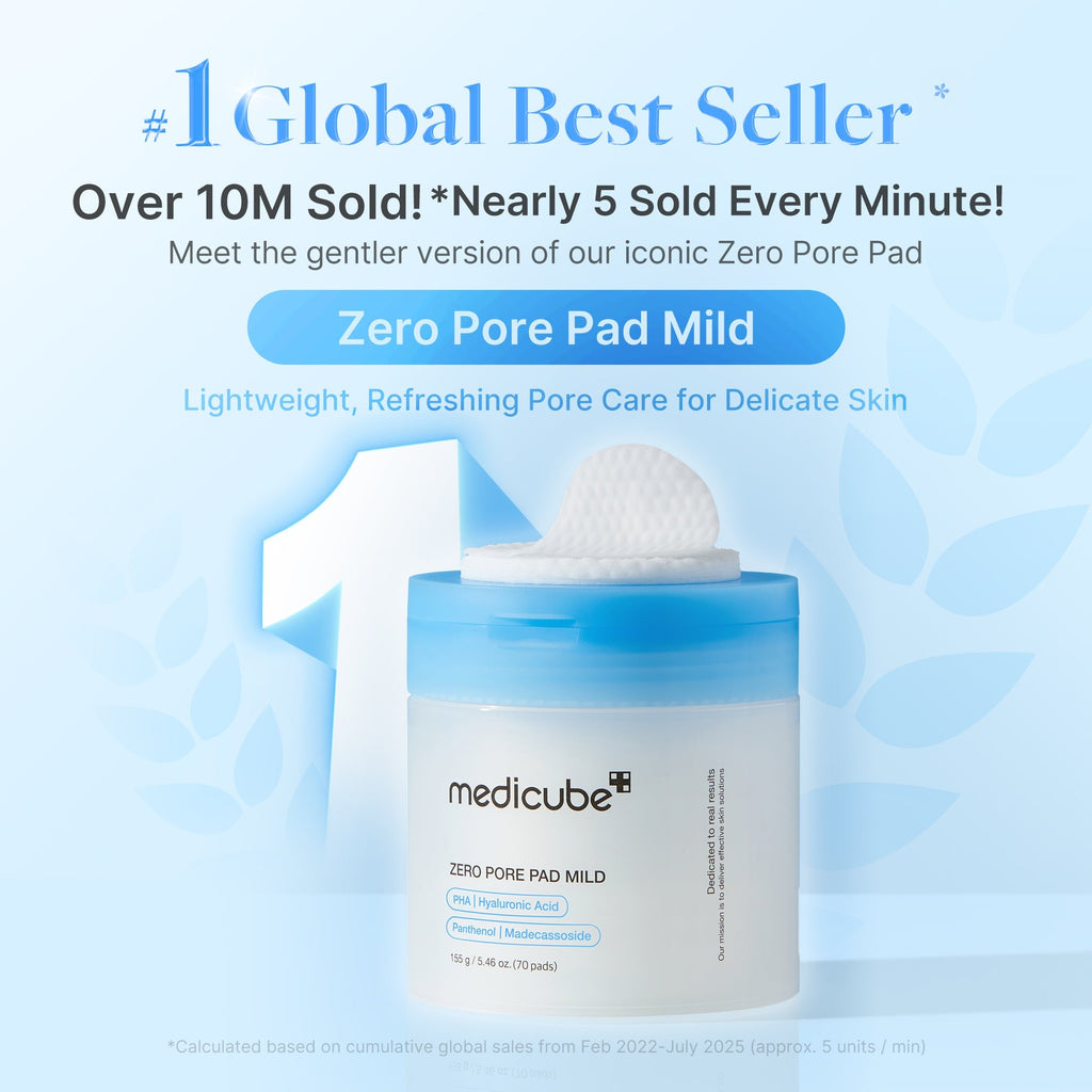 Zero Pore Madecassoside Pads (Mild) - Made for Fresh Skin