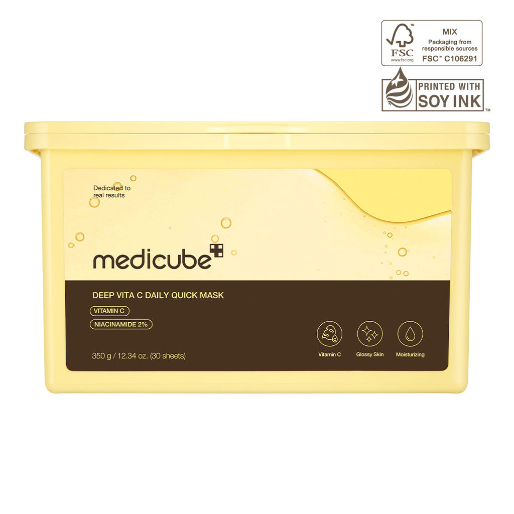 Deep Vita C Daily Quick Masks - K-Beauty Essentials