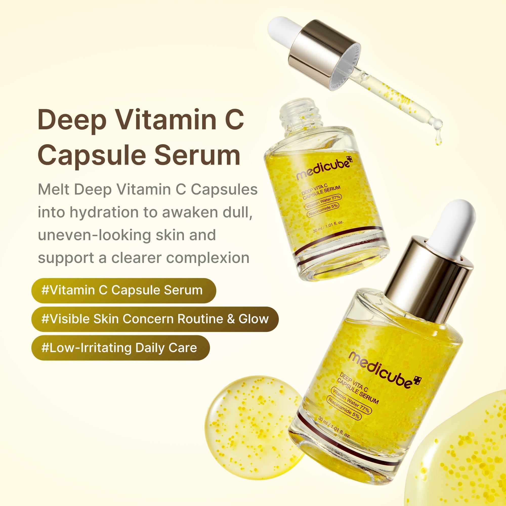 Deep Vitamin C Capsule Serum - Feel Skin Ready