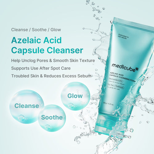 Azelaic Acid Capsule Foam Cleanser - Skincare for Real Life