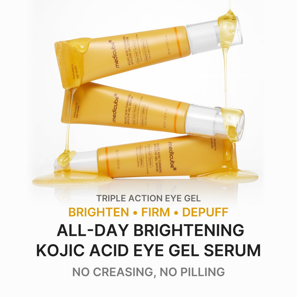 Kojic Acid Tumeric Eye Gel Serum - Glow Routine Essential