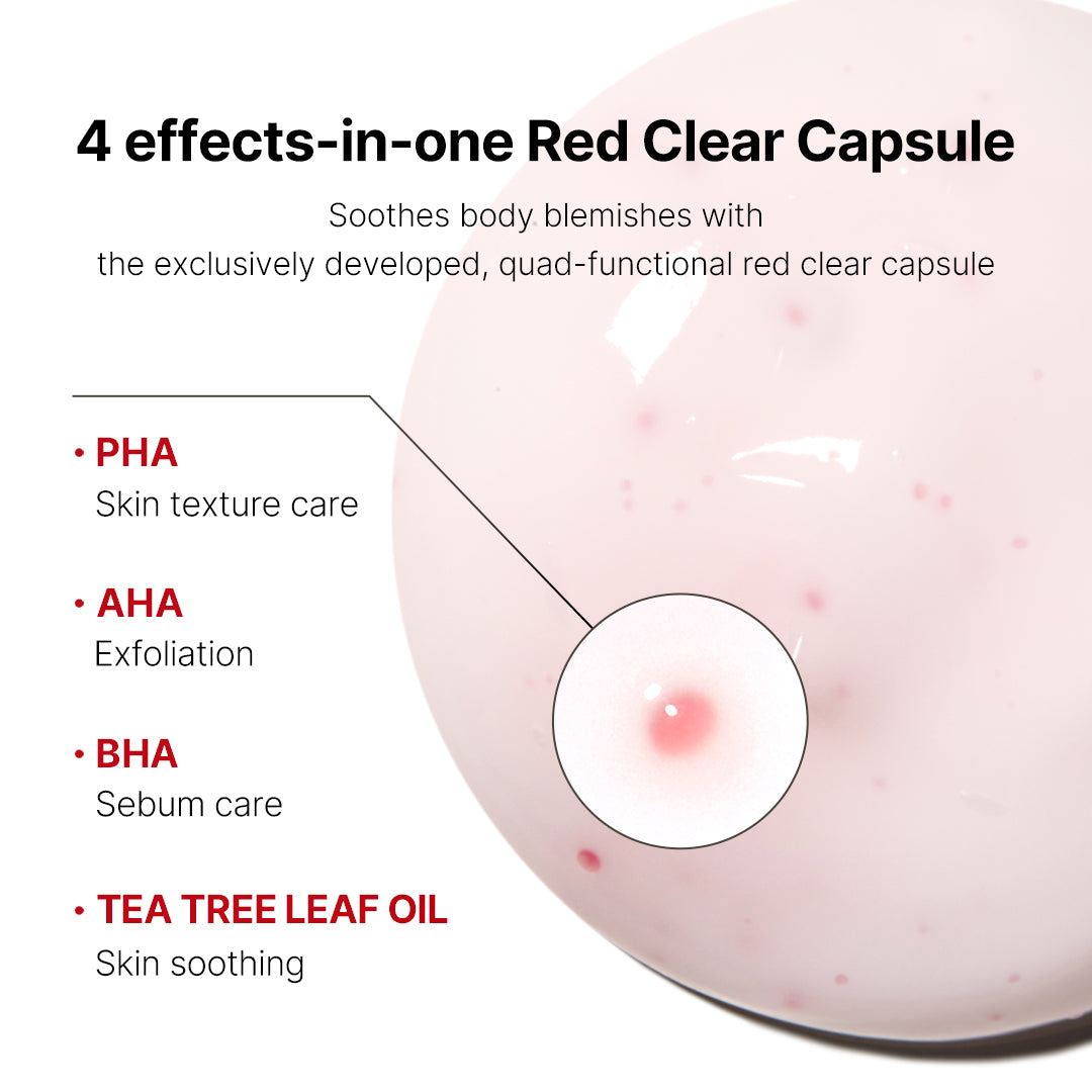 Red Clear Capsule Body Lotion - Your Daily Glow