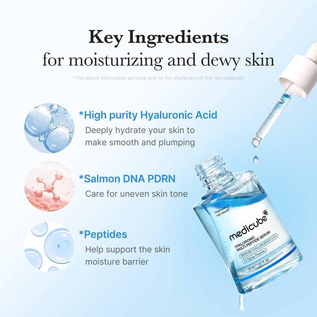 Hyaluronic Multi Peptide PDRN Serum - Smooth Skin Feel