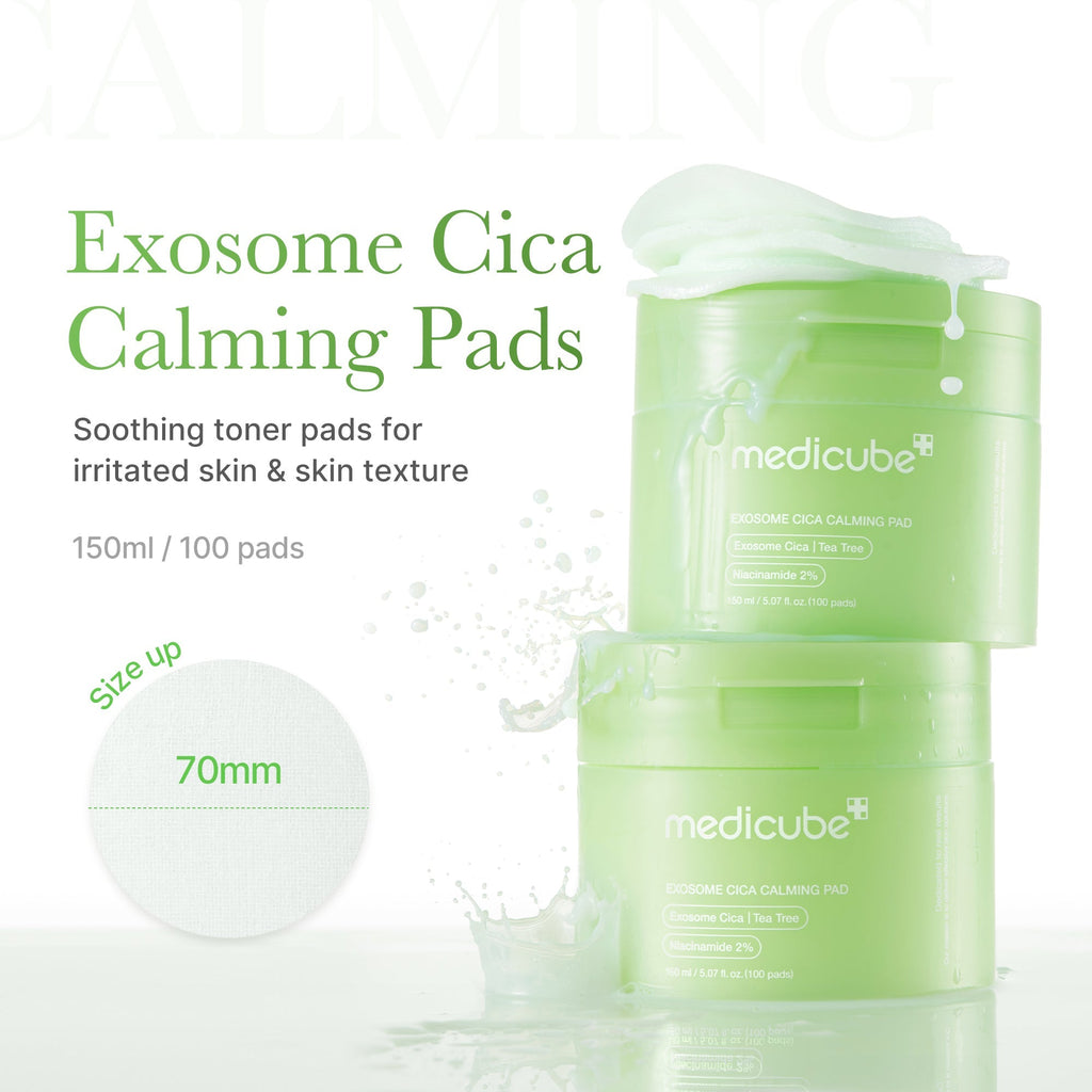 Exosome Cica Calming Toner Pads - Fresh Skin Essential