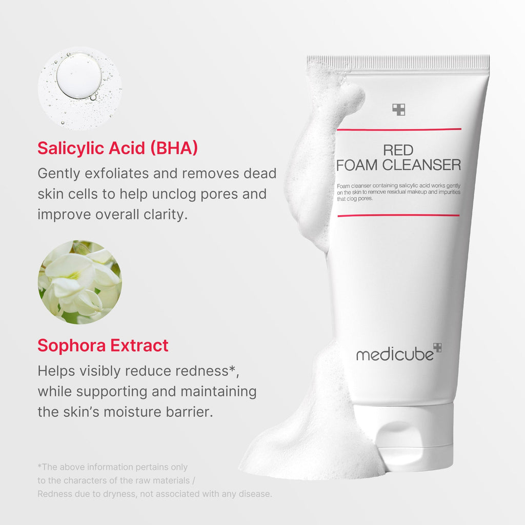 Red Foam Cleanser - Skin Care Made Fresh