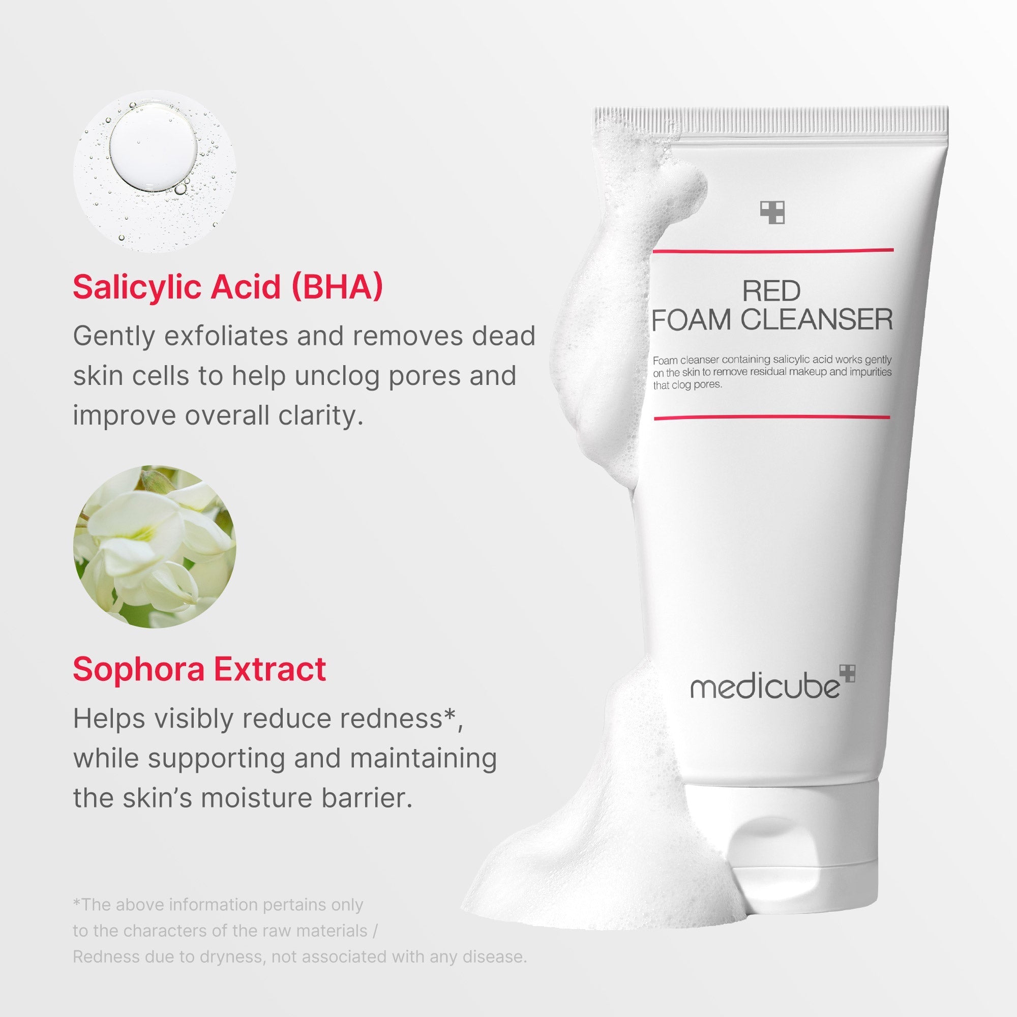 Red Foam Cleanser - Skin Care Made Fresh