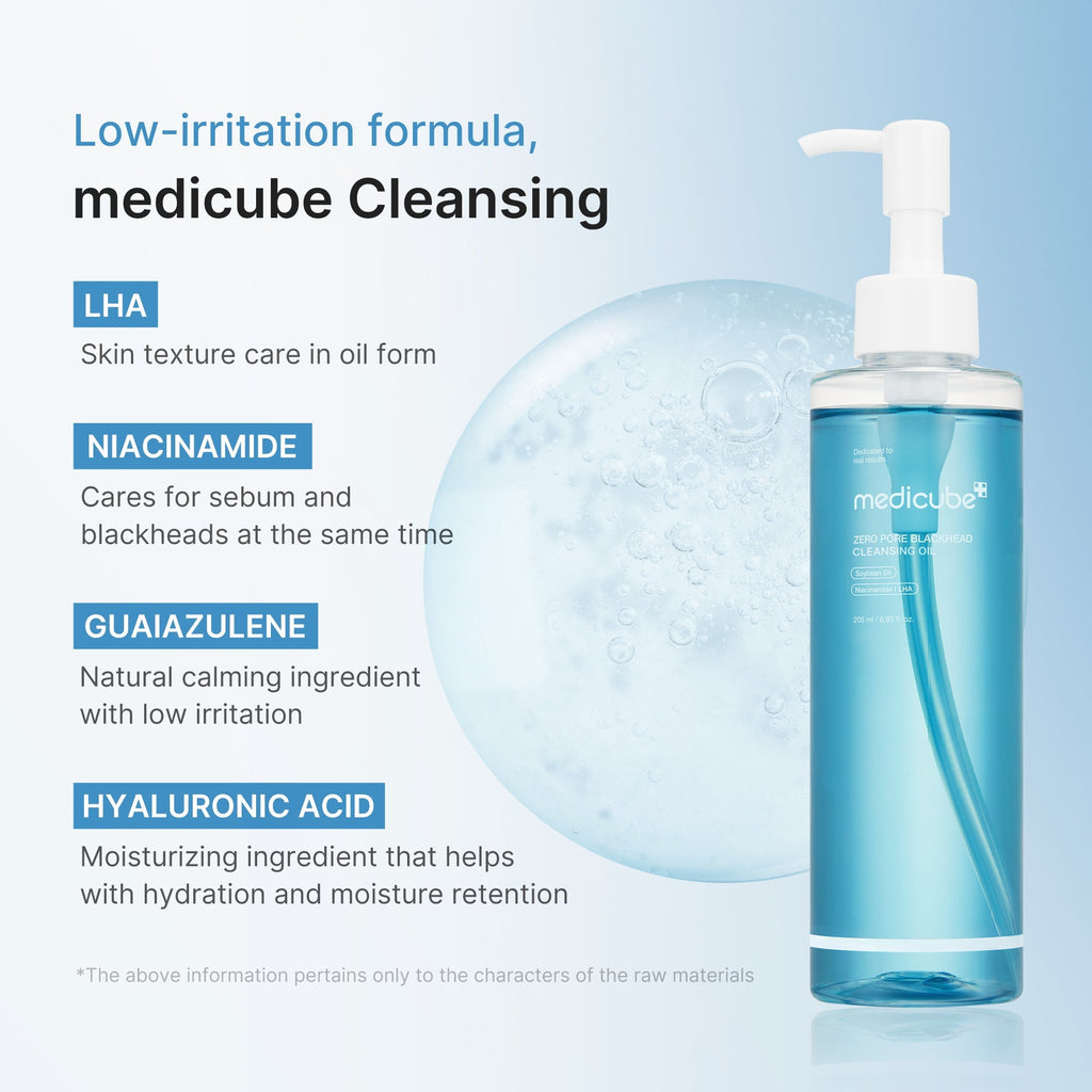Zero Pore Blackhead Deep Cleansing Oil - Hydration Skin Pick