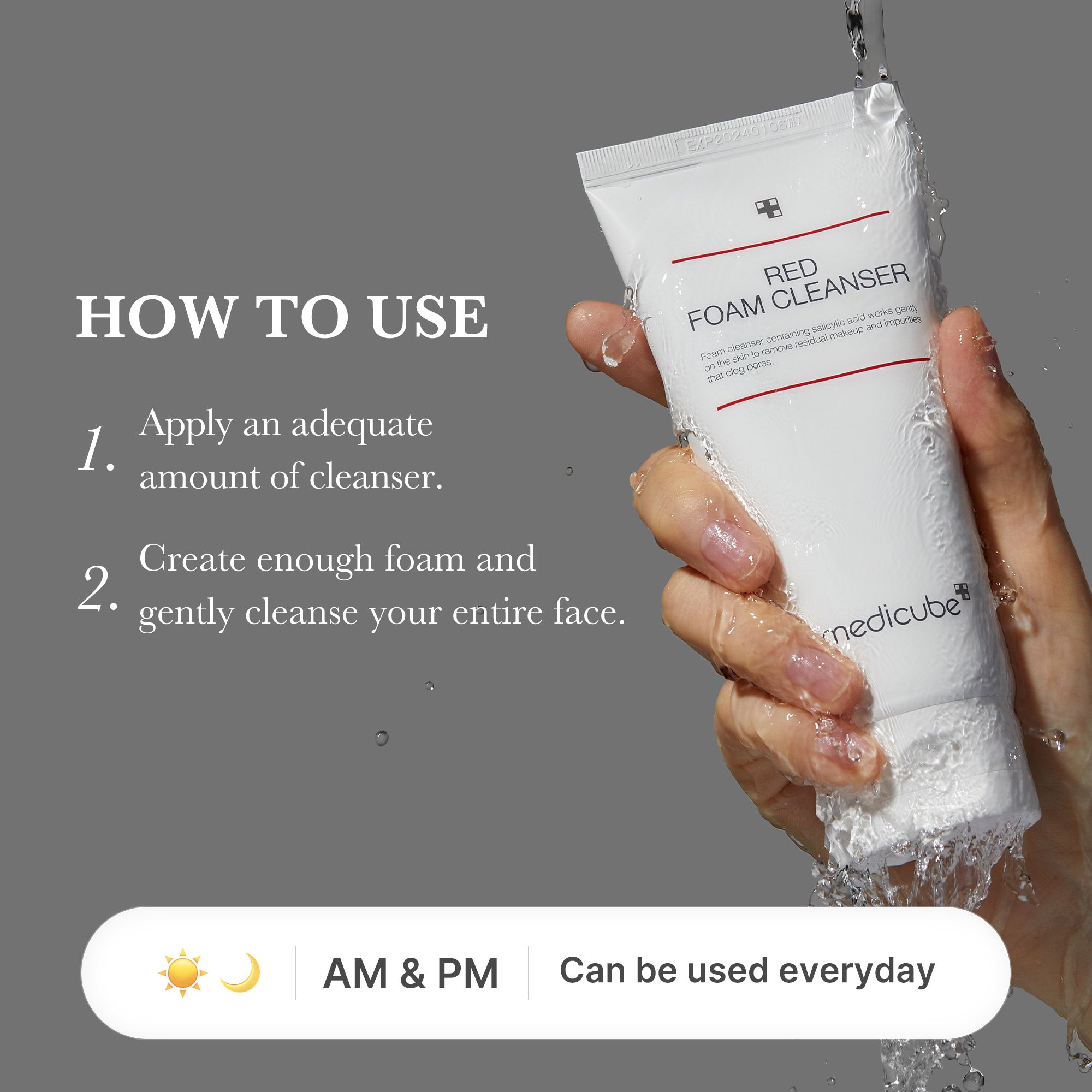 Red Foam Cleanser - Skin Care Made Fresh