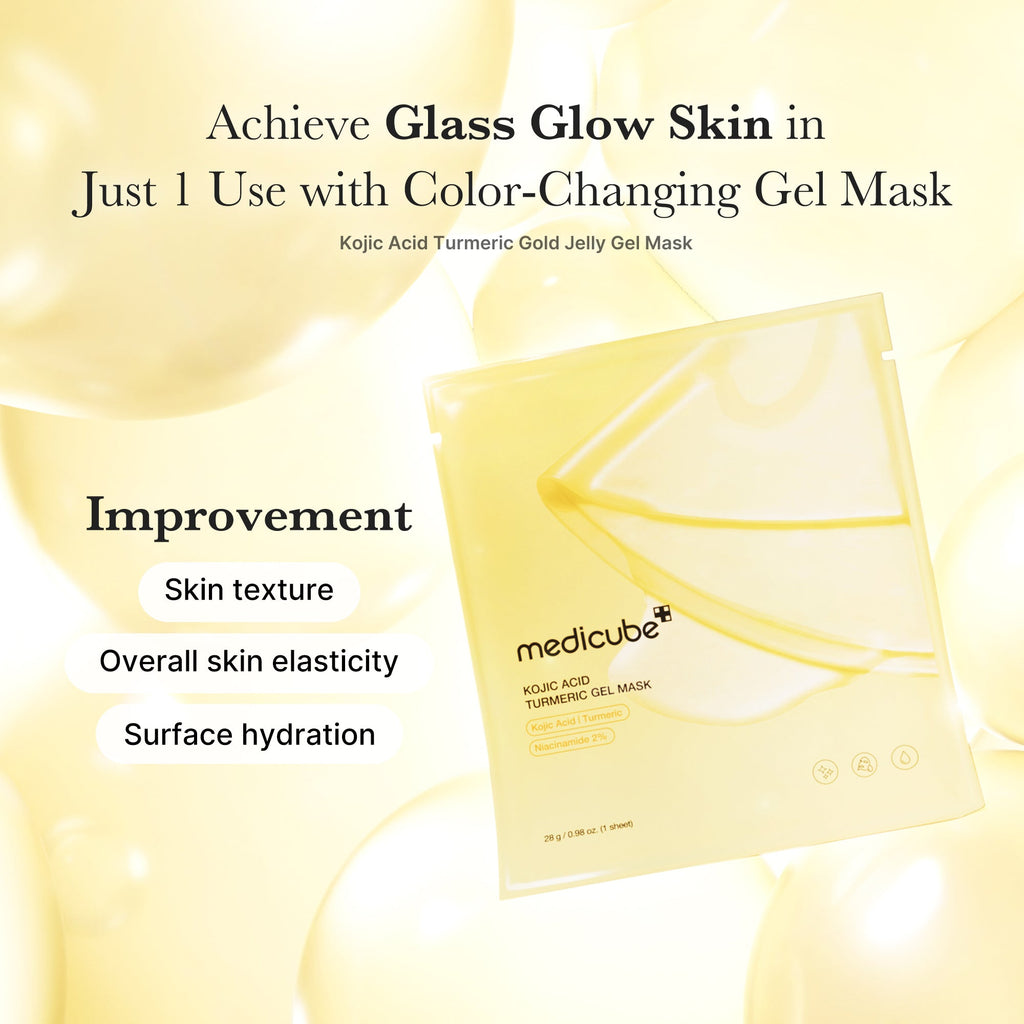 Kojic Acid Turmeric Gold Jelly Gel Mask - Daily Skin Refresh