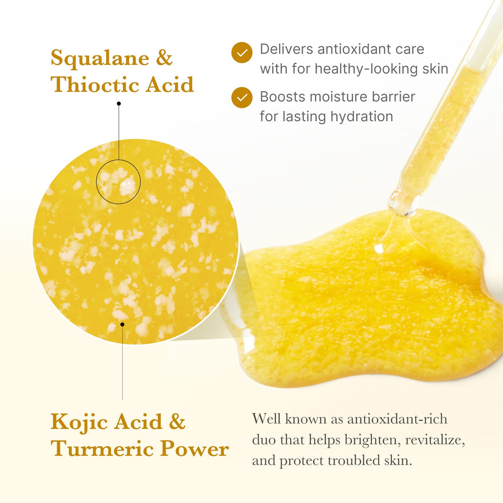 Kojic Acid Turmeric Capsule Serum - Ready for Your Routine