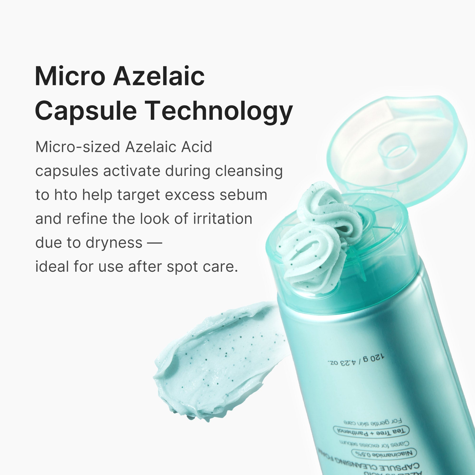 Azelaic Acid Capsule Foam Cleanser - Skincare for Real Life
