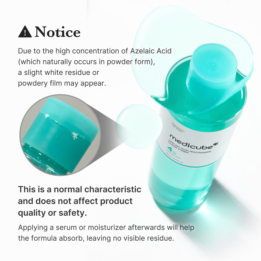 Azelaic Acid Niacinamide Clarifying Toner - Fresh Skin Favorites