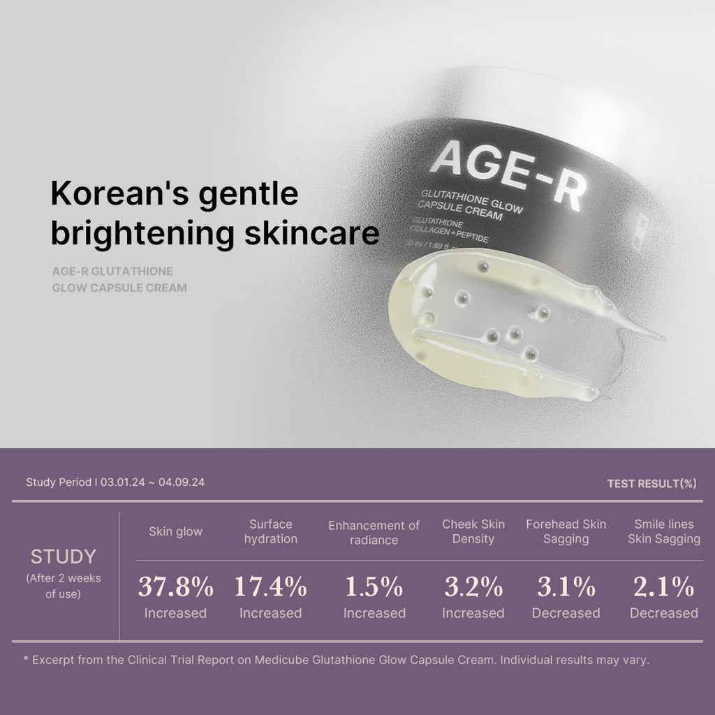 AGE-R Glutathione Glow Capsule Cream - Glow On the Go