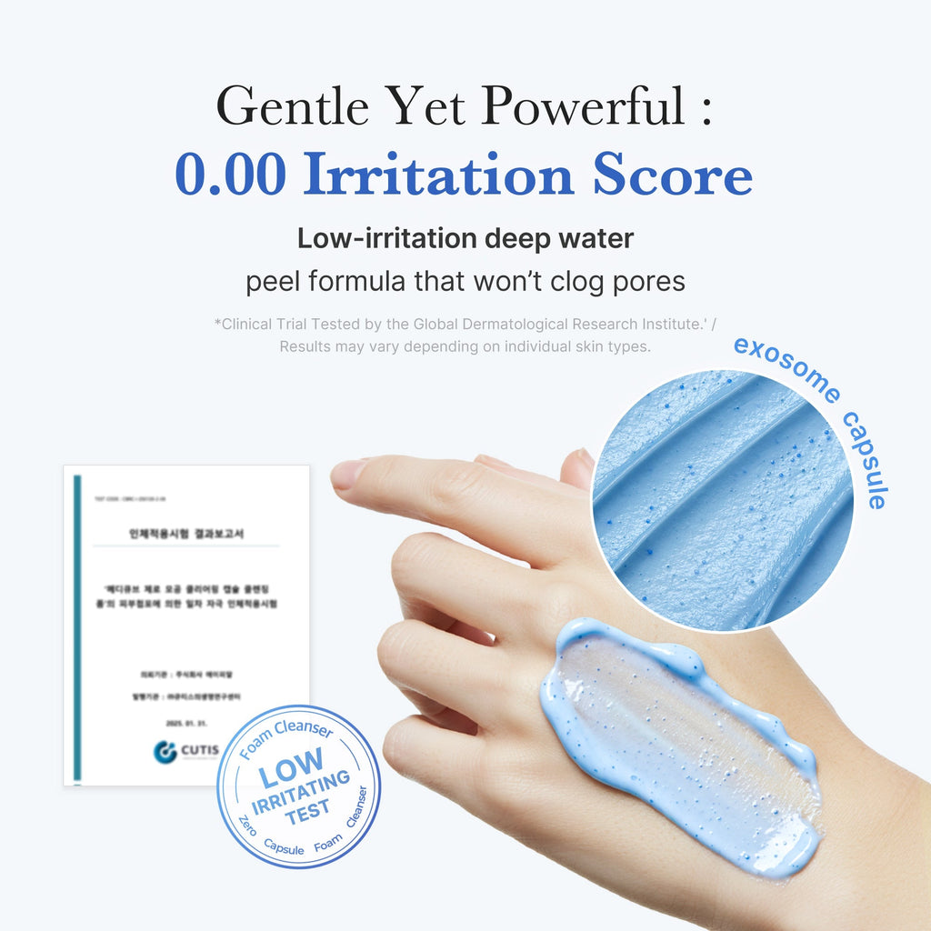 Zero Pore Capsule Cleansing Foam - Ready for Daily Glow