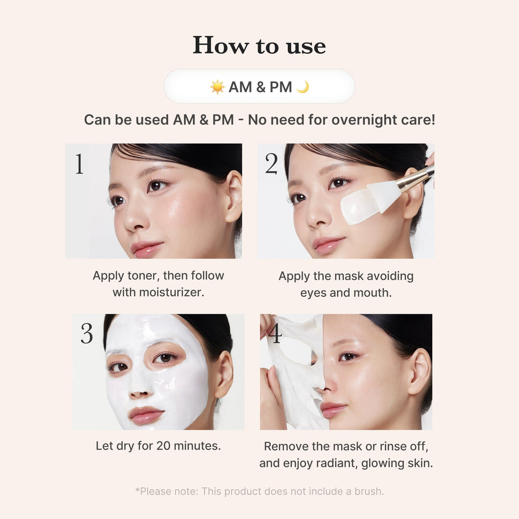 Collagen Milky Glow Daytime Wrapping Mask - Skincare Favorites