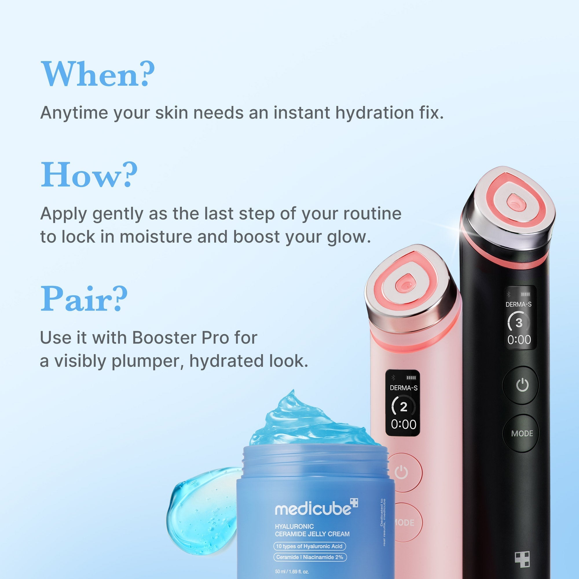 Hyaluronic Ceramide Moisturizing Jelly Cream - Fresh Face Daily