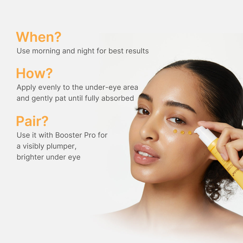 Kojic Acid Tumeric Eye Gel Serum - Glow Routine Essential
