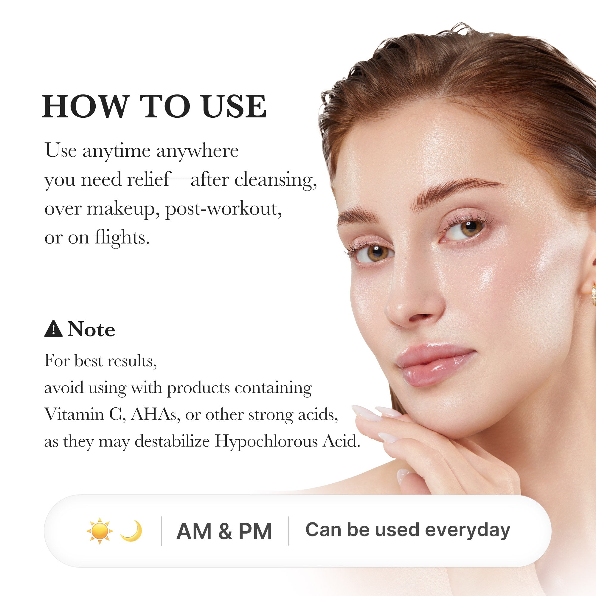 Hypochlorous Acid Power Soothing Spray - K-Beauty Essentials