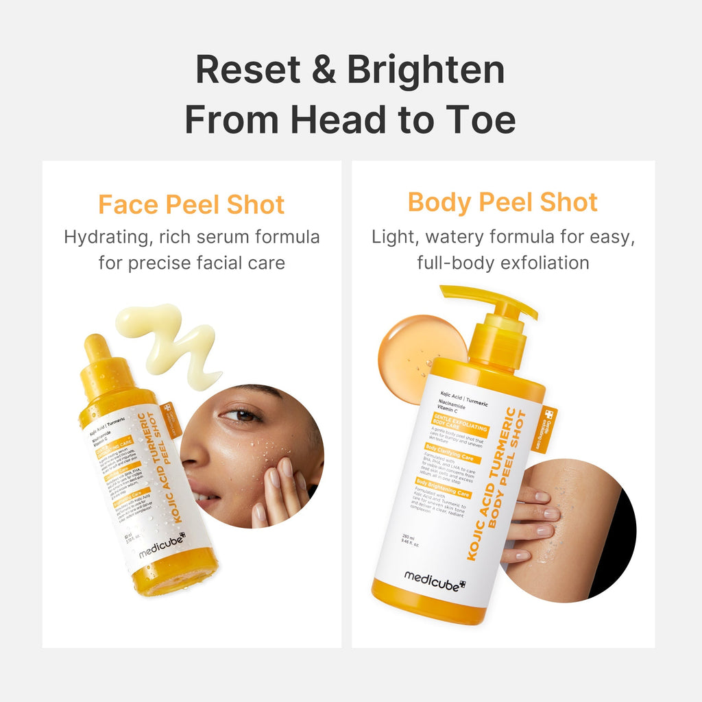 Kojic Acid Turmeric Peel Shot - Everyday K-Beauty