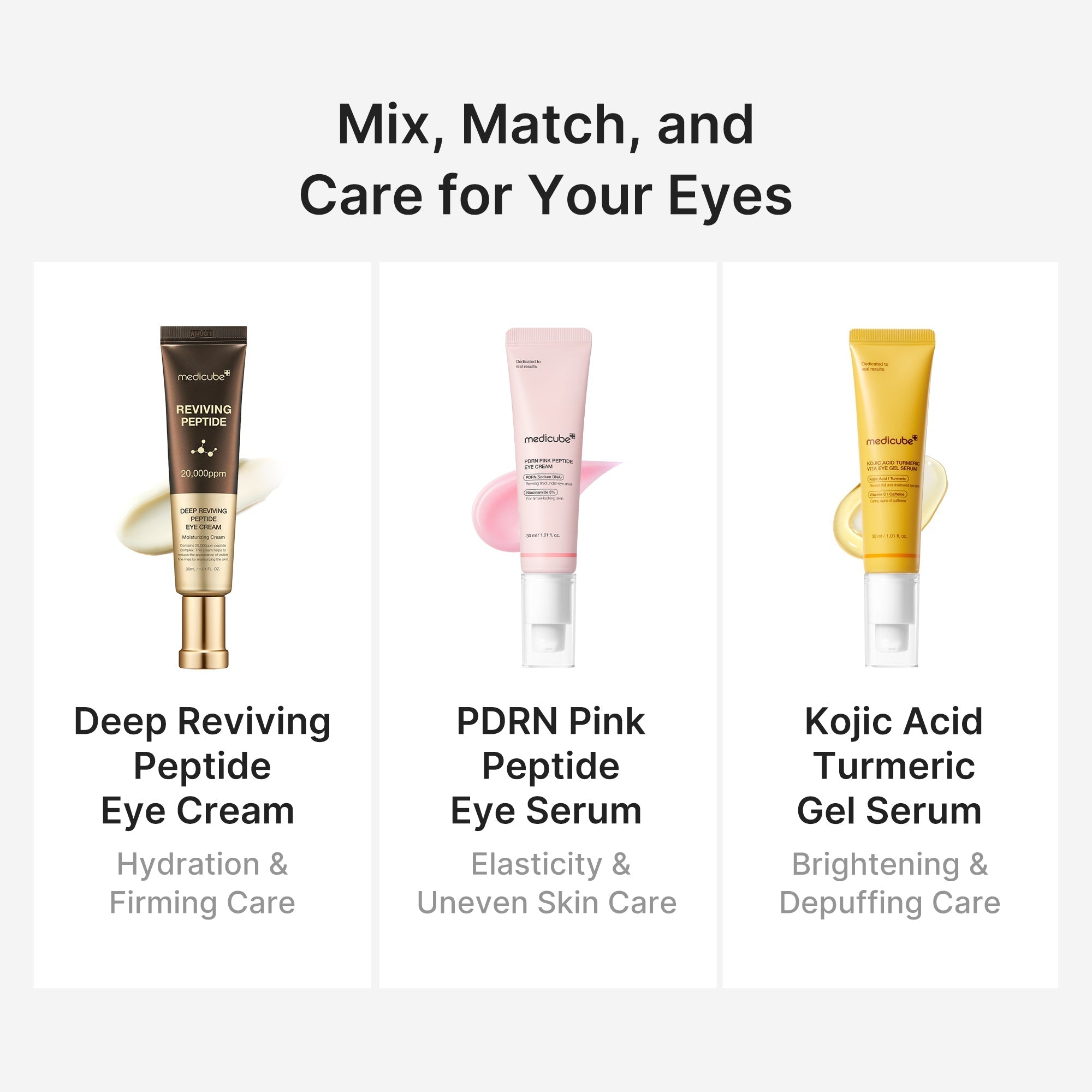 Kojic Acid Tumeric Eye Gel Serum - Glow Routine Essential