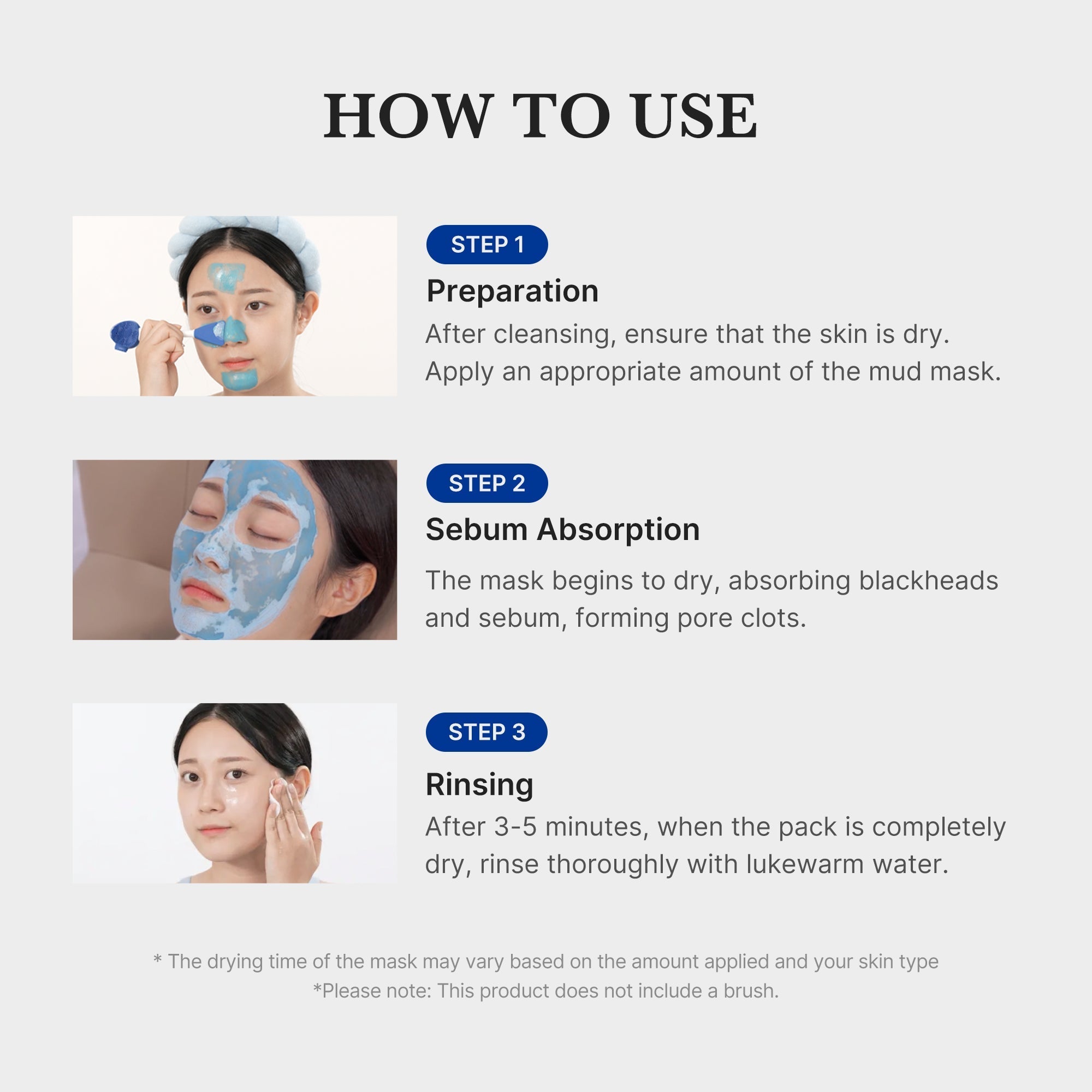 Zero Pore Blackhead Mud Mask - Made for Daily Glow