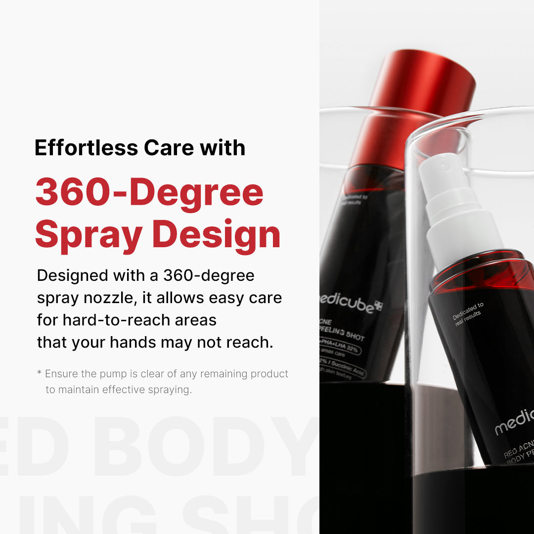 Red Body Peeling Shot Cleanser - Skincare for Real Life