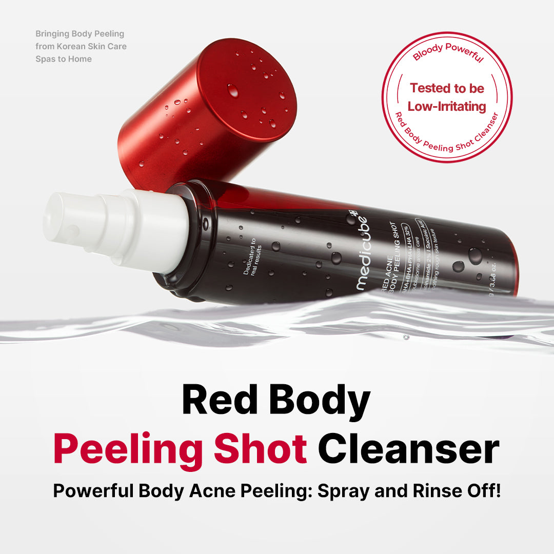 Red Body Peeling Shot Cleanser - Skincare for Real Life