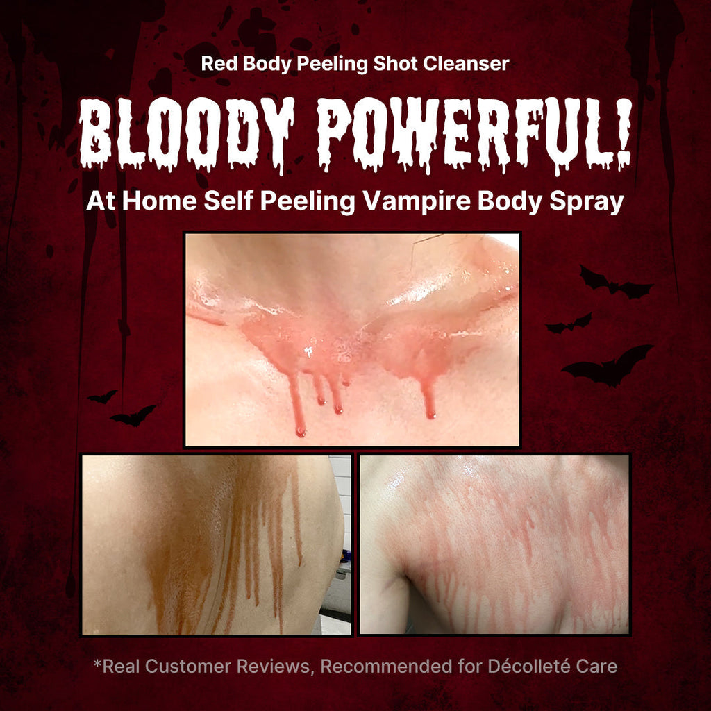 Red Body Peeling Shot Cleanser - Skincare for Real Life