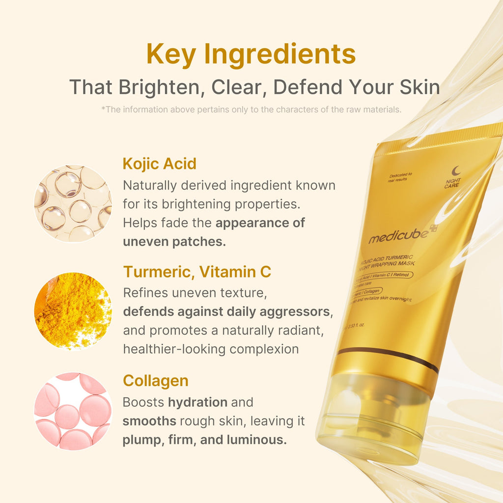Kojic Acid Turmeric Overnight Wrapping Mask - Your K-Beauty Pick