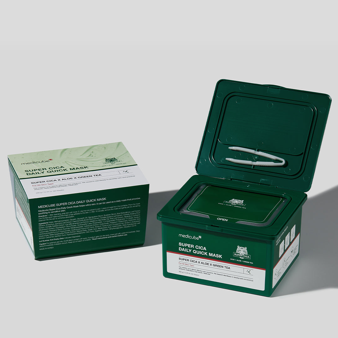 Super Cica Daily Quick Masks - Skin Care Ready