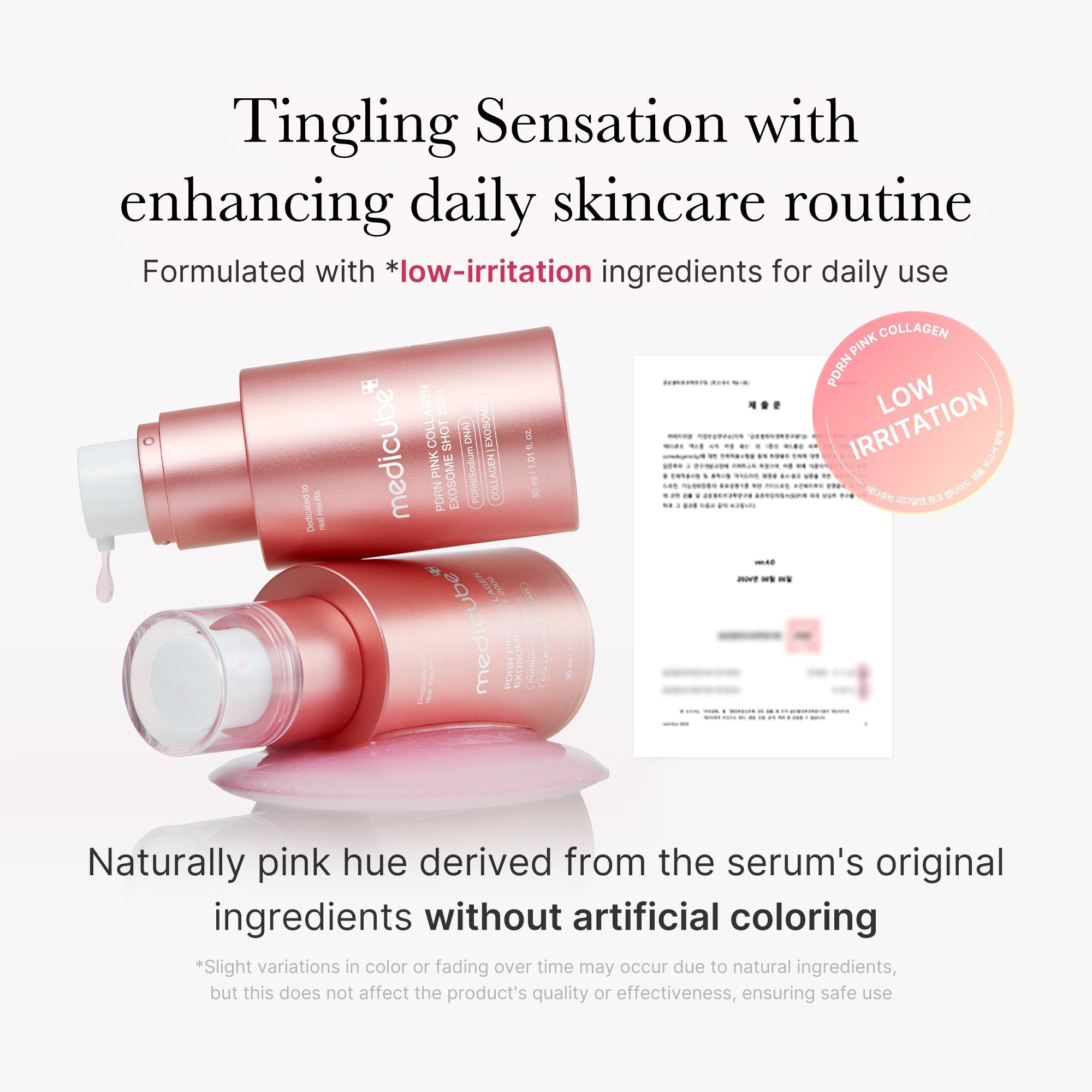 PDRN Pink Collagen Exosome Shot - Routine Made Easy