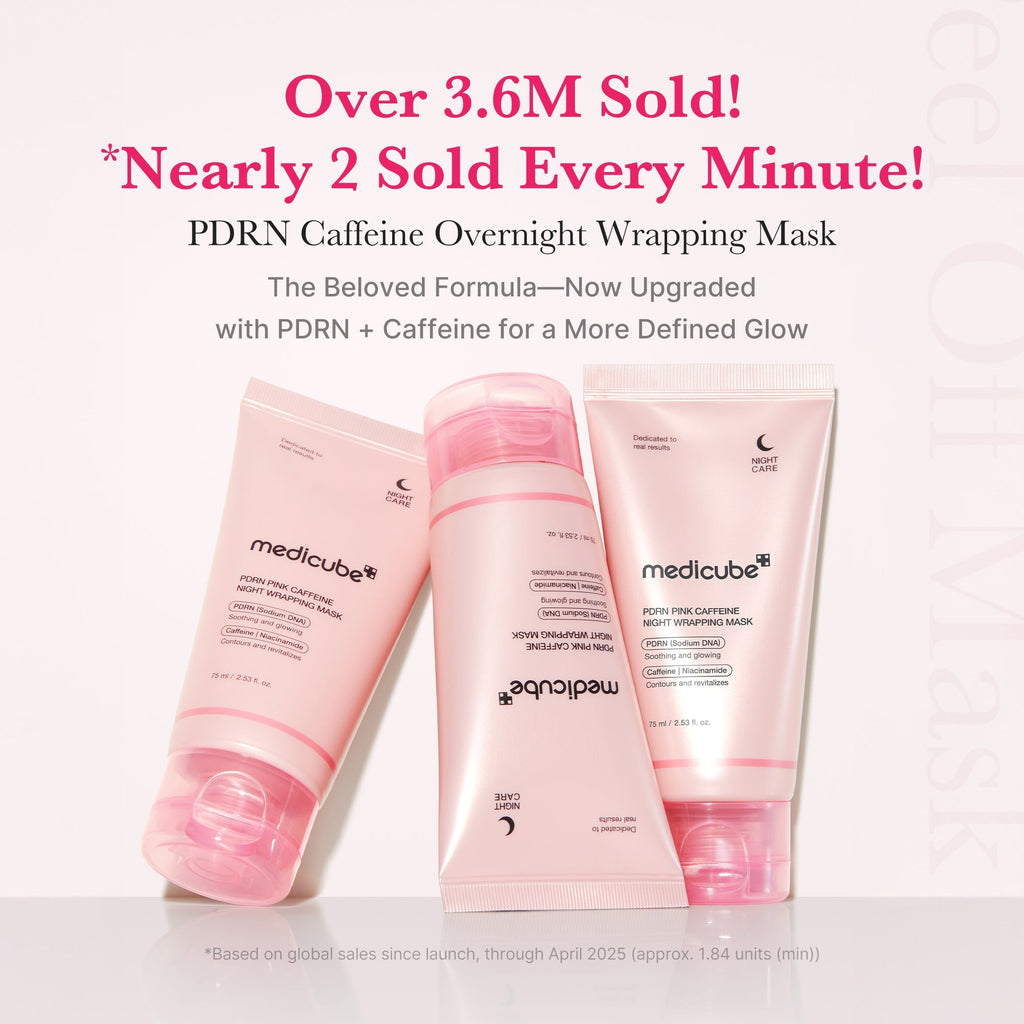 PDRN Pink Caffeine Overnight Wrapping Mask - Refresh Your Skin