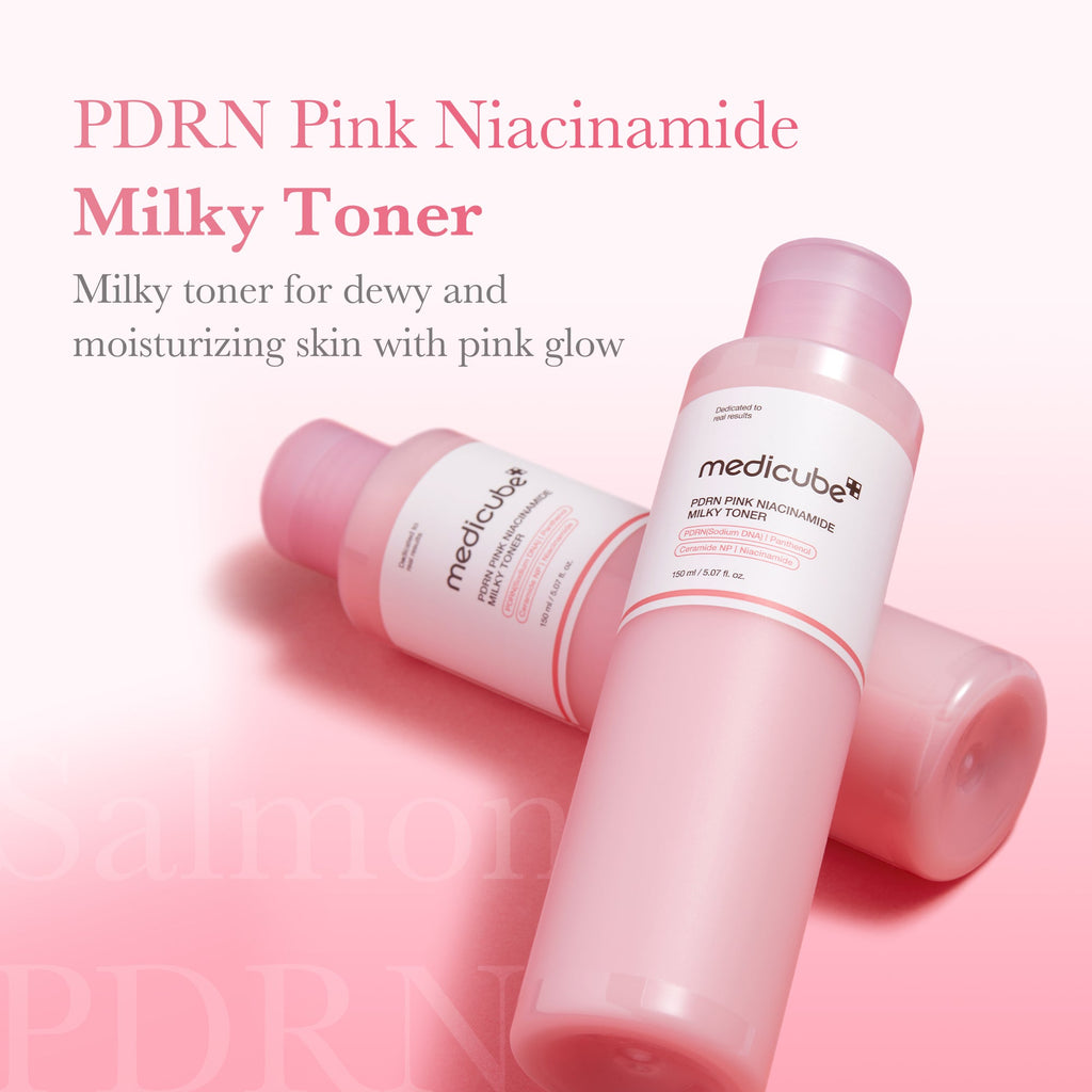 PDRN Pink Niacinamide Milky Toner - Daily Skin Care