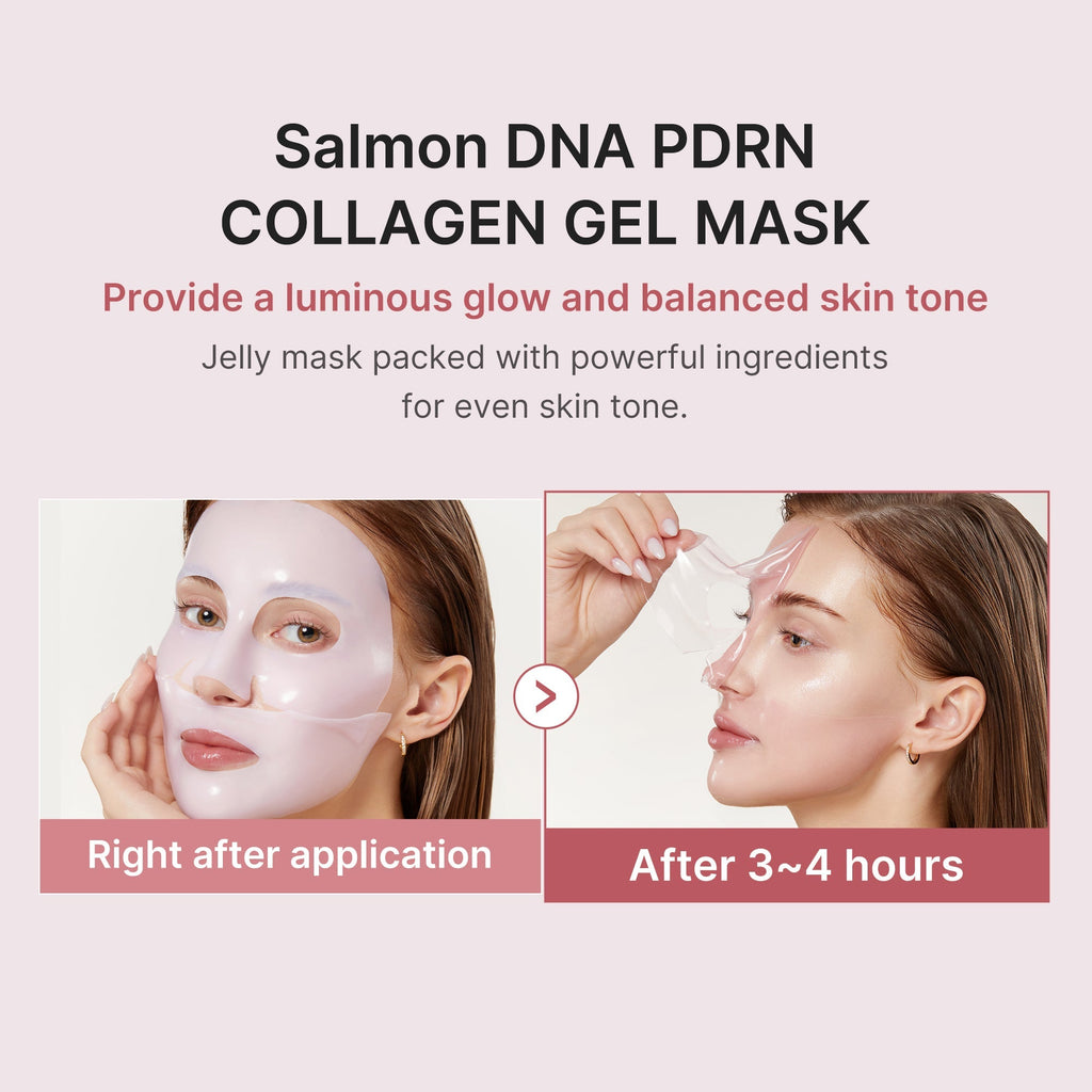 Salmon PDRN Pink Collagen Jelly Gel Mask - Your Everyday Routine