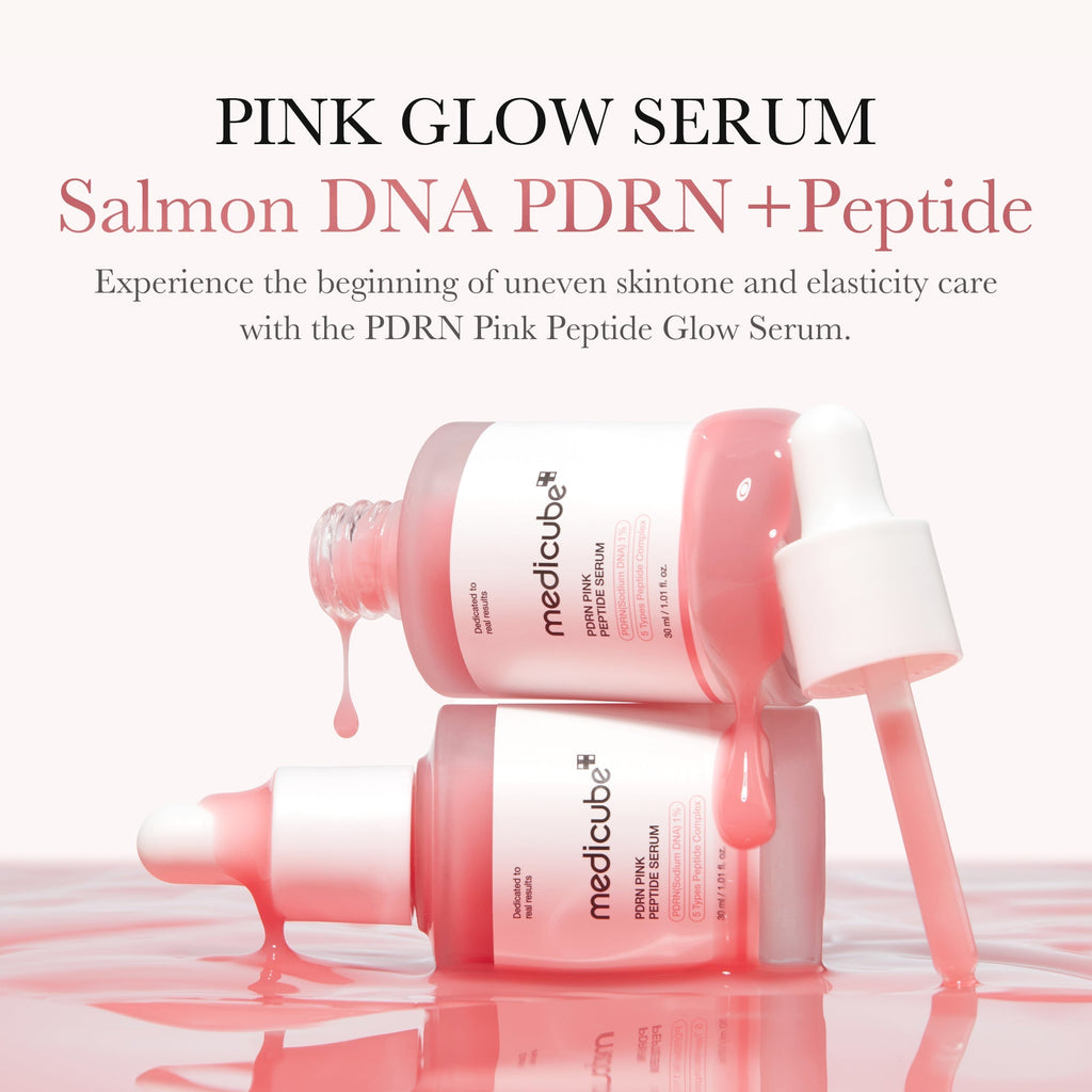 PDRN Pink Glow Home Aesthetic Full Set - Hydrated-Looking Skin