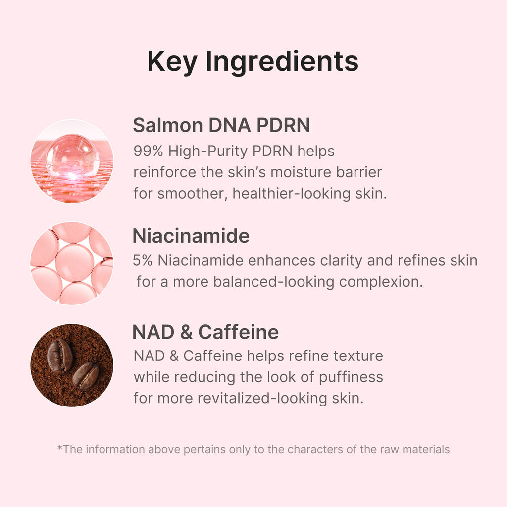 PDRN Pink Tension Up Mask - Soft Skin Routine