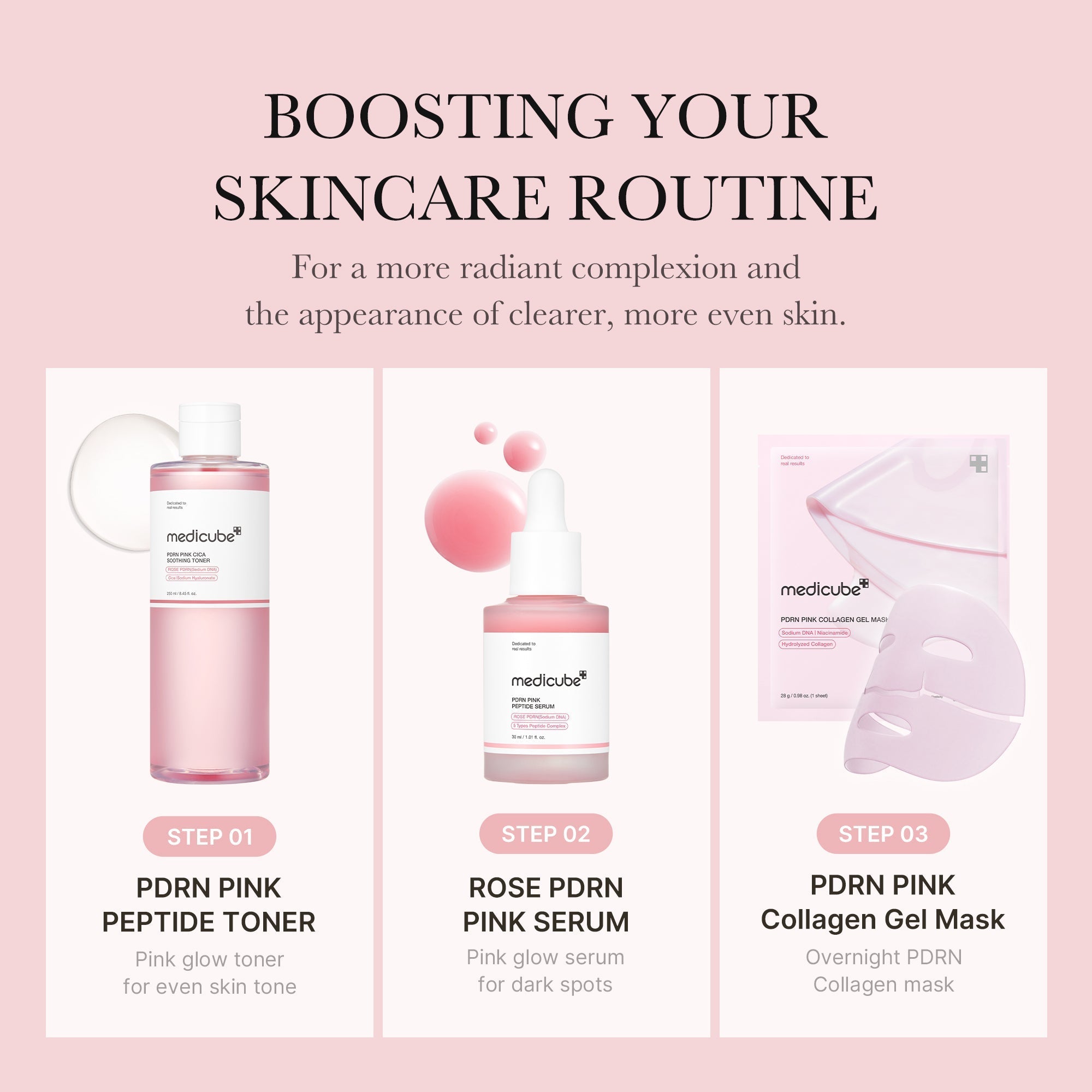 PDRN Pink Peptide Toner - Made for Skin Care