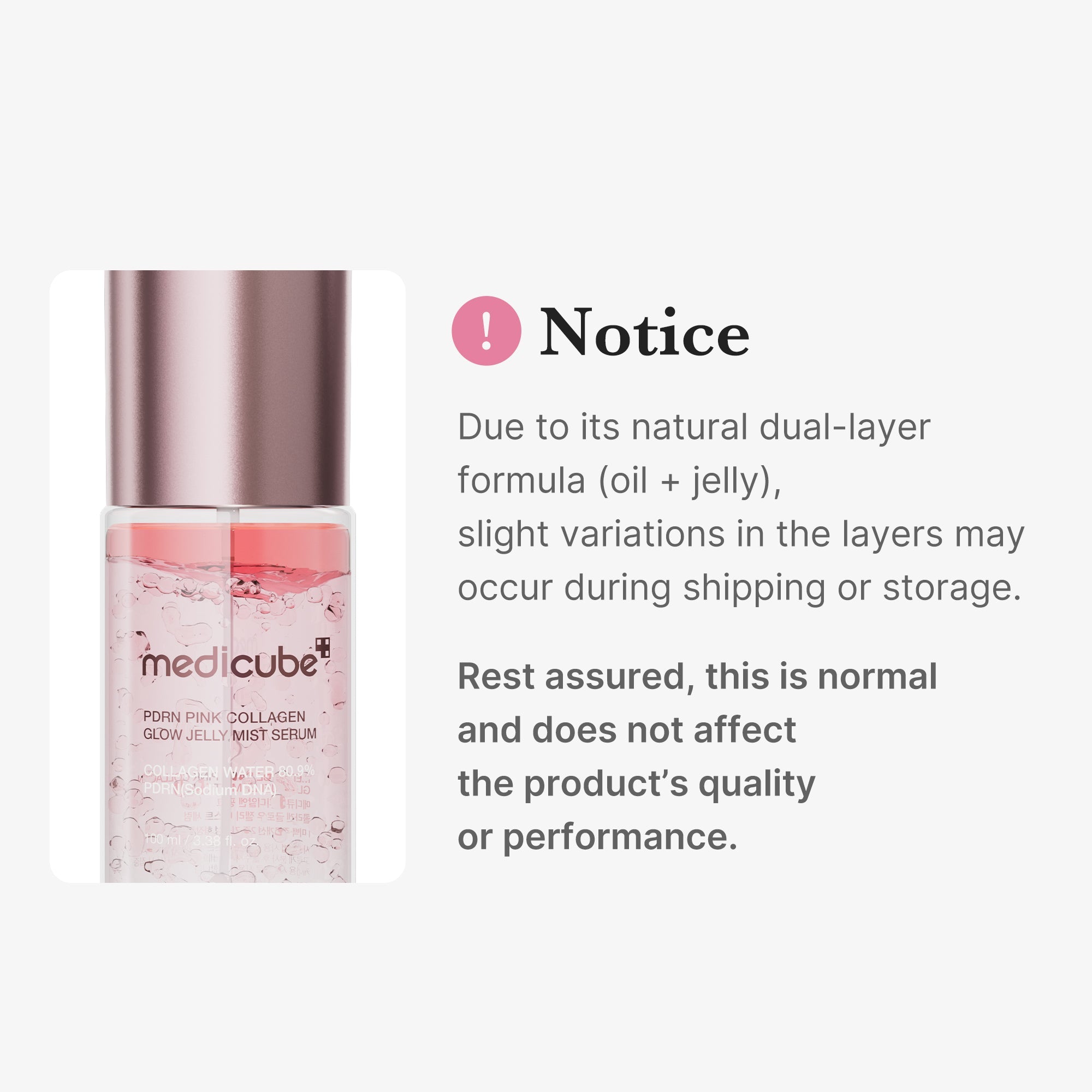PDRN Pink Collagen Glow Jelly Mist Serum - Fresh Starts Here