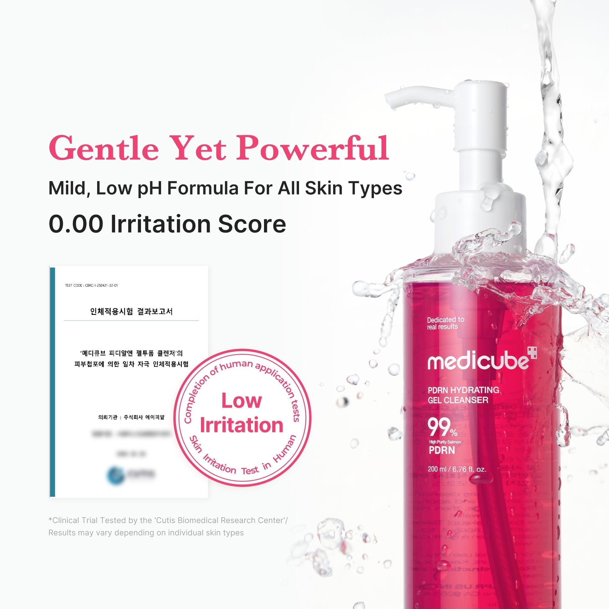 PDRN Pink Gel Cleanser - Modern Skincare