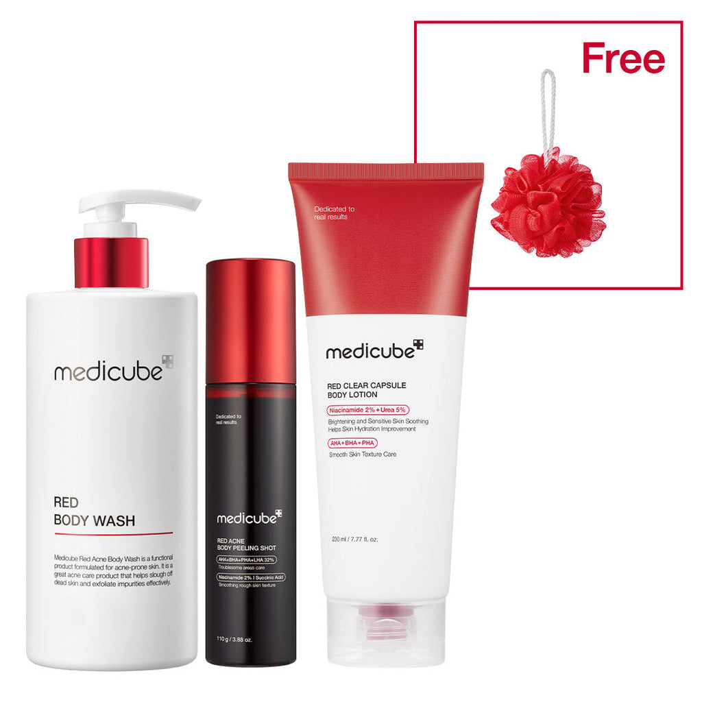 Red Glow Body Essentials - Smooth-Looking Skin