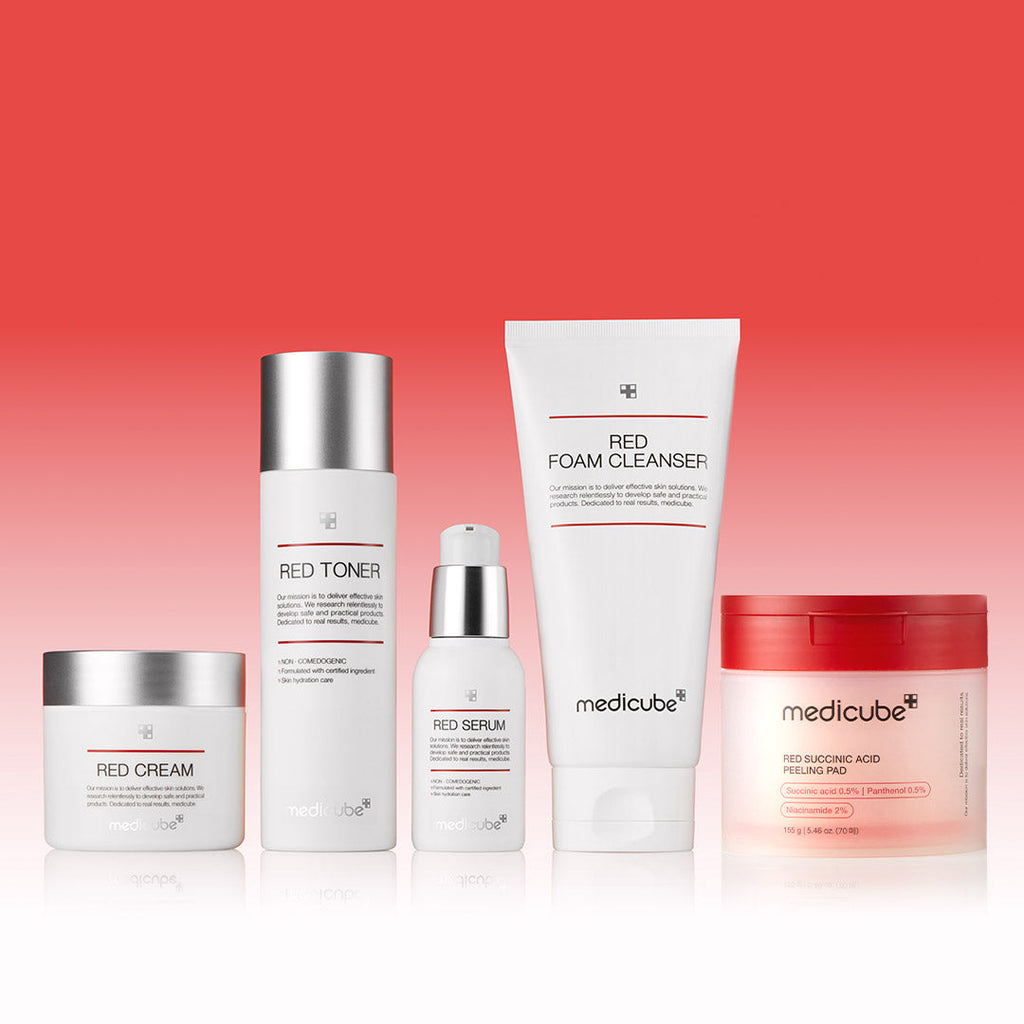 Red Line Full Set - Simple K-Beauty