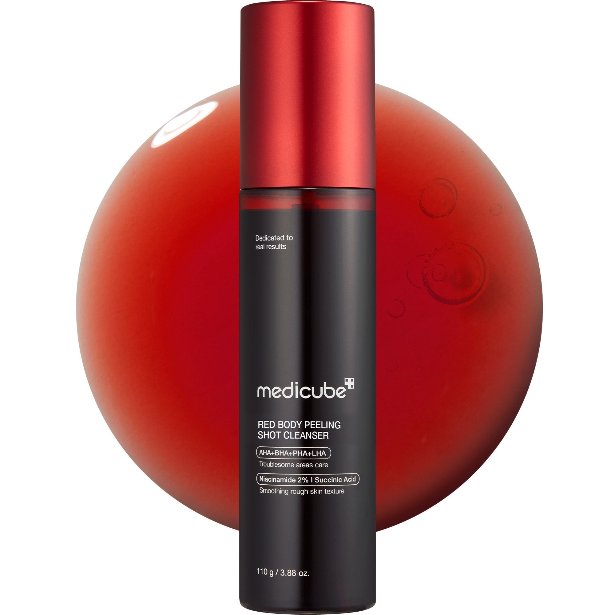 Red Body Peeling Shot Cleanser - Skincare for Real Life