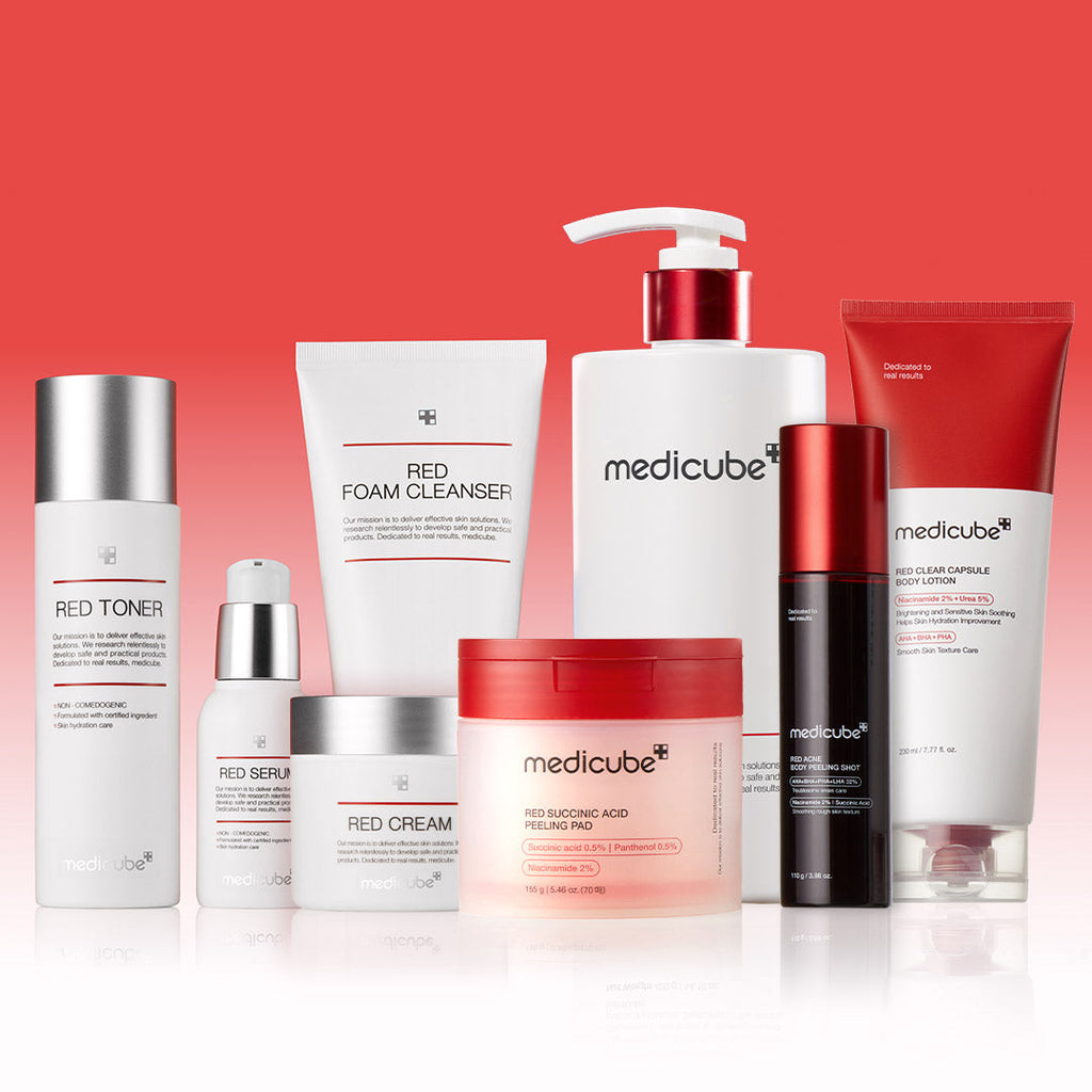 Red Line Ultimate Face & Body Care Set - Simple Skin Routine